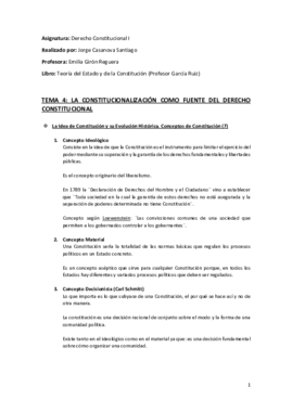 Tema 4 (La Constitucionalización como Fuente del Derecho Constitucional) - Derecho Constitucional I.pdf