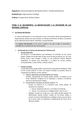 Tema 3 (El Nacimiento- la Modificación y la Extinción de las Normas Jurídicas) - Instituciones Básicas del Derecho.pdf