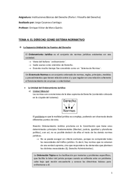 Tema 4 (El Derecho como Sistema Normativo) - Instituciones Básicas del Derecho.pdf
