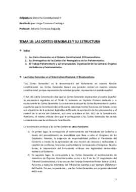 Tema 5 (18) (Las Cortes Generales y su Estructura) - Derecho Constitucional II.pdf