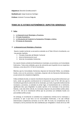 Tema 11 (24) (El Estado Autonómico. Aspectos Generales) - Derecho Constitucional II.pdf