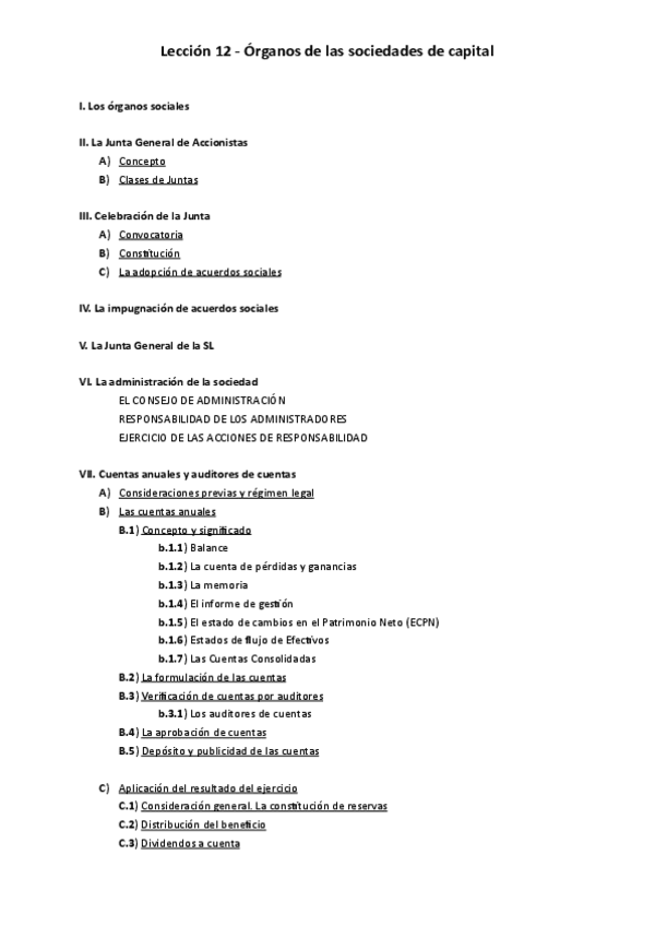 Lección 12 - Órganos de las sociedades de capital .pdf