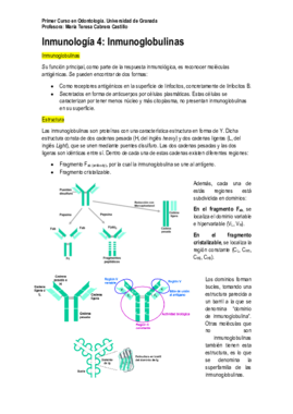 Inmunología 4. Inmunoglobulinas.pdf