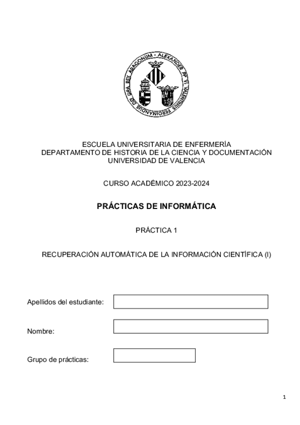 Cuadernillo De Practicas Informatica Pdf