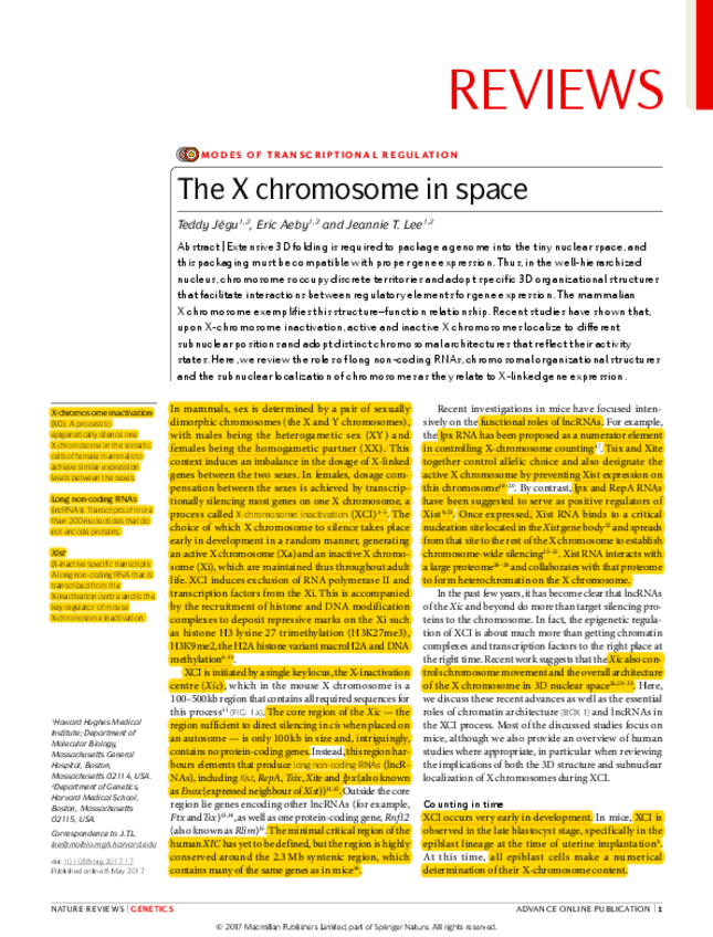 Inactivacion del X - Articulo.pdf