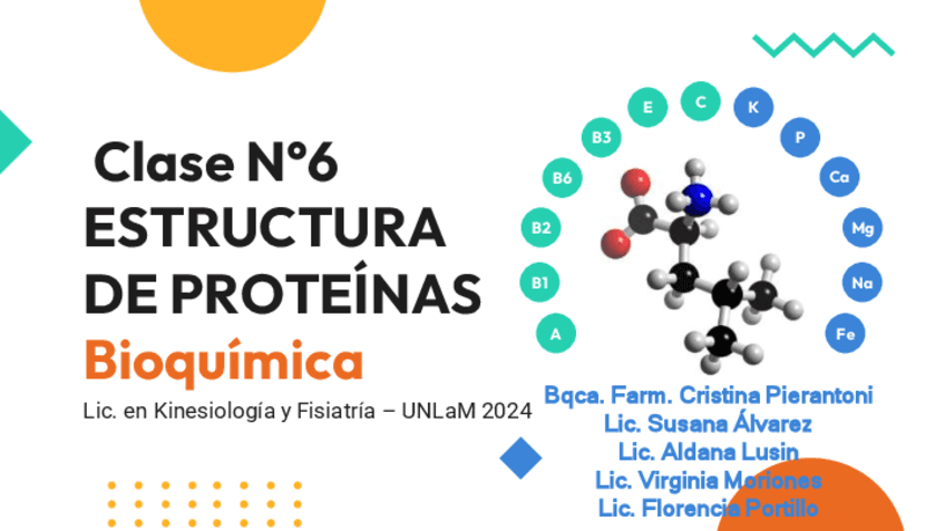 CLASE-6-PROTEINAS-Bioquimica-2024.pdf