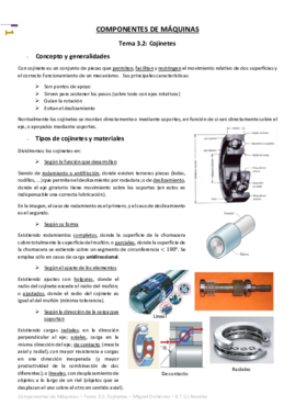 Componentes de Máquinas - Tema 3.2 - Cojinetes.pdf