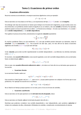 Cálculo III - Tema 1 - Ecuaciones de primer orden.pdf
