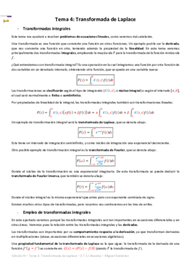 Cálculo III - Tema 4 - Transformada de Laplace.pdf