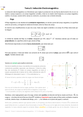Física II - Tema 5 - Inducción Electromagnética.pdf