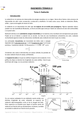 Ingeniería Térmica II - Tema 3 - Radiación.pdf