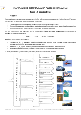 Materiales No Estructurales y Fluidos de Máquinas - Tema 13 - Combustibles.pdf