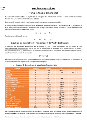 Mecánica de Fluidos - Tema 4 - Análisis Dimensional.pdf