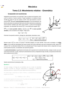 Mecánica - Tema 2.2 - Movimiento Relativo - Cinemática.pdf