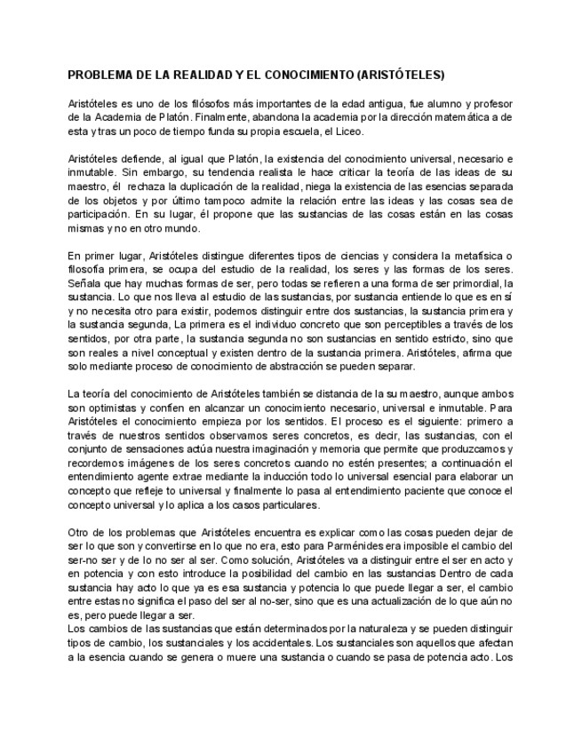 PROBLEMA DE LA REALIDAD Y EL CONOCIMIENTO ARISTOTELES.pdf