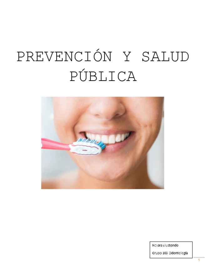 Prevencion Y Salud Pdf