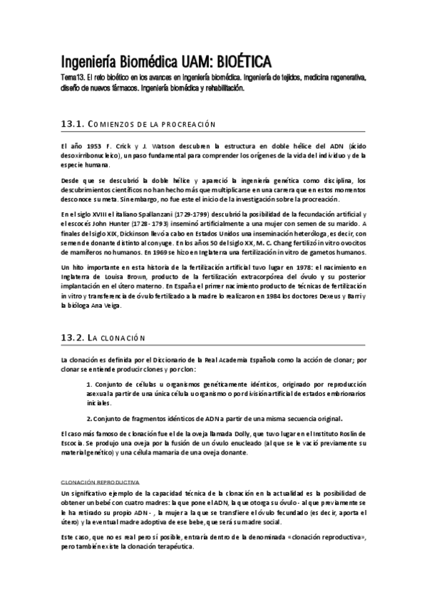 Tema13.-El-reto-bioetico-en-los-avances-en-ingenieria-biomedica.-Ingenieria-de-tejidos-medicina-regenerativa-diseno-de-nuevos-farmacos.-Ingenieria-biomedica-y.pdf