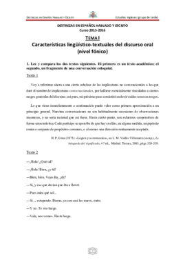 Tema I - Características lingüístico-textuales del discurso oral (guía de clase y actividades).pdf