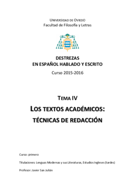 Tema IV - Los textos académicos (materiales clase).pdf