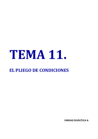 Tema 11. El Pliego de Condiciones WORD.pdf