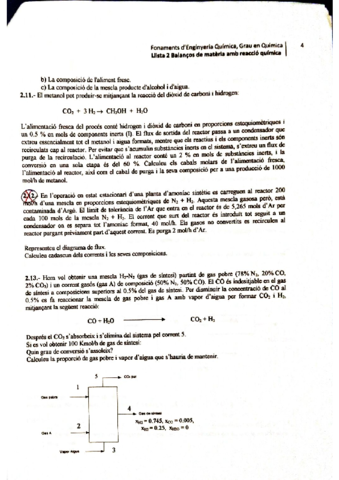 Llista 2. Balanços amb reacción química.pdf