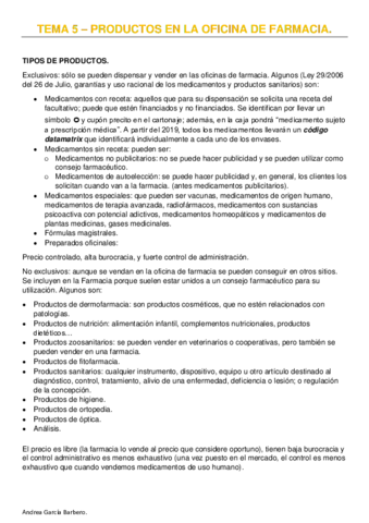 TEMA 5 - PRODUCTOS DE LA OFICINA DE FARMACIA.pdf