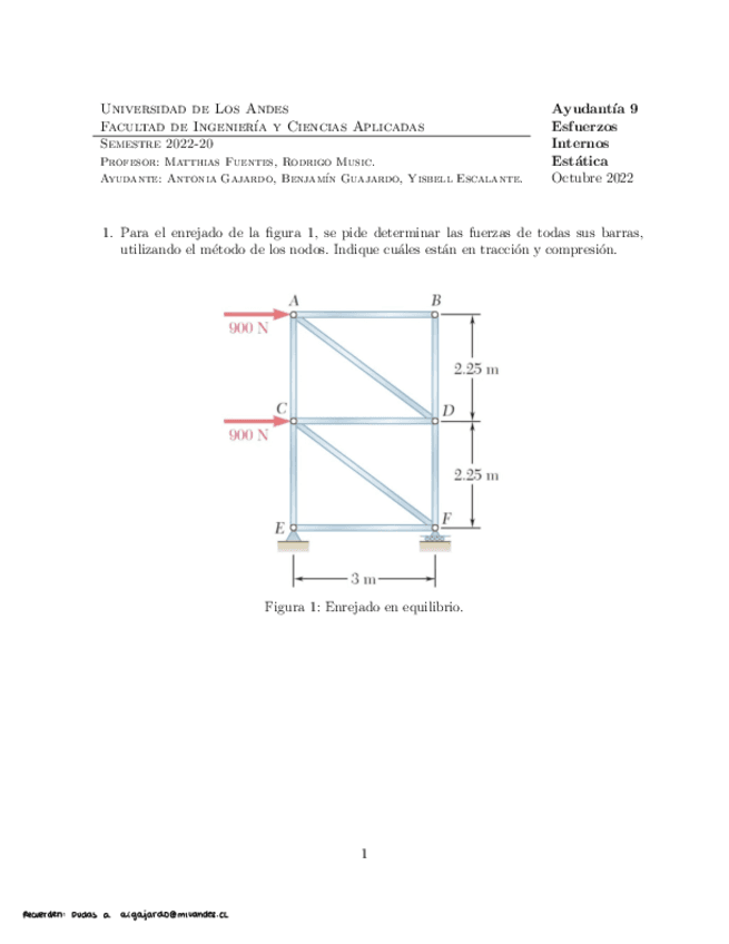 Estatica-Esfuerzos-internos-en-reticulados-Ejercicios-Resueltos.pdf
