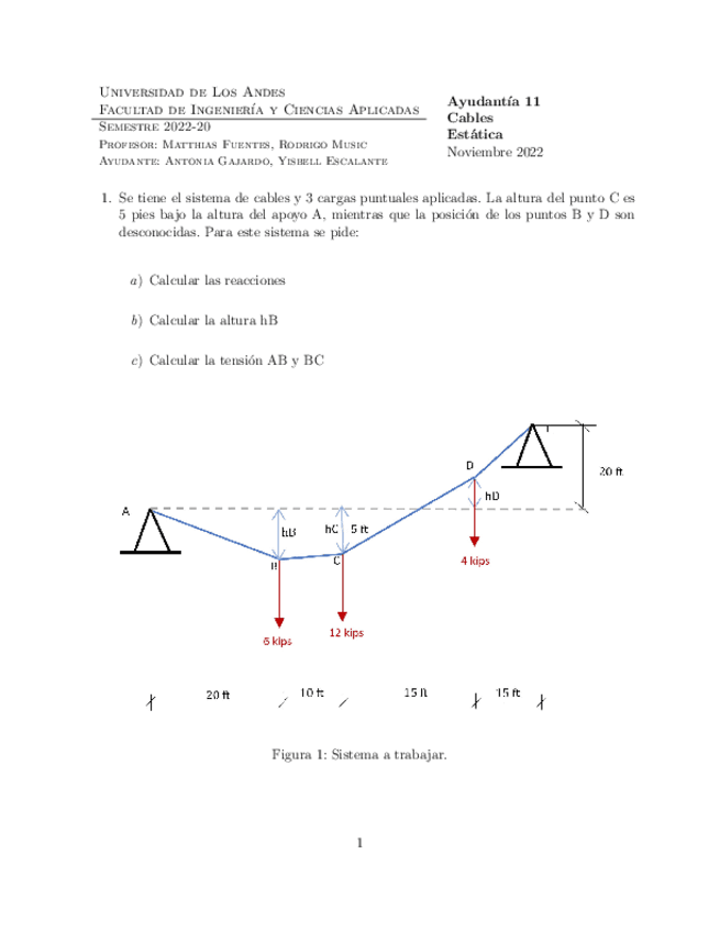 Estatica-Esfuerzos-y-Reacciones-en-sistemas-de-Cables-Ejercicios-Resueltos.pdf