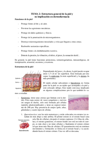 TEMA 2. Estructura general de la piel y su implicación en dermofarmacia.pdf