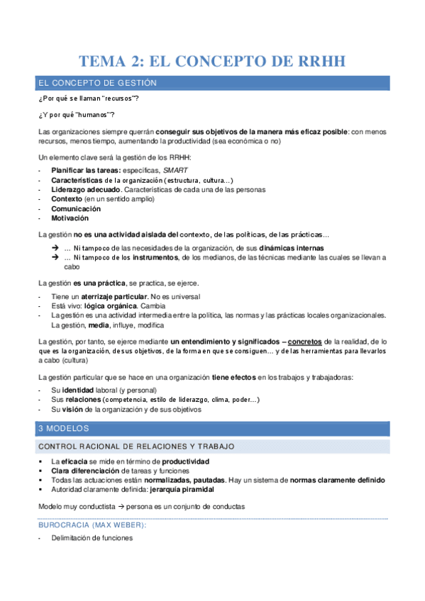 T 2 Planificacion Y Gestion Rrhh Pdf