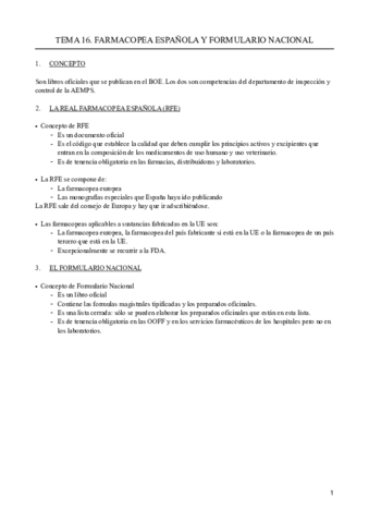 TEMA 16. FARMACOPEA ESPAÑOLA Y FORMULARIO NACIONAL.pdf
