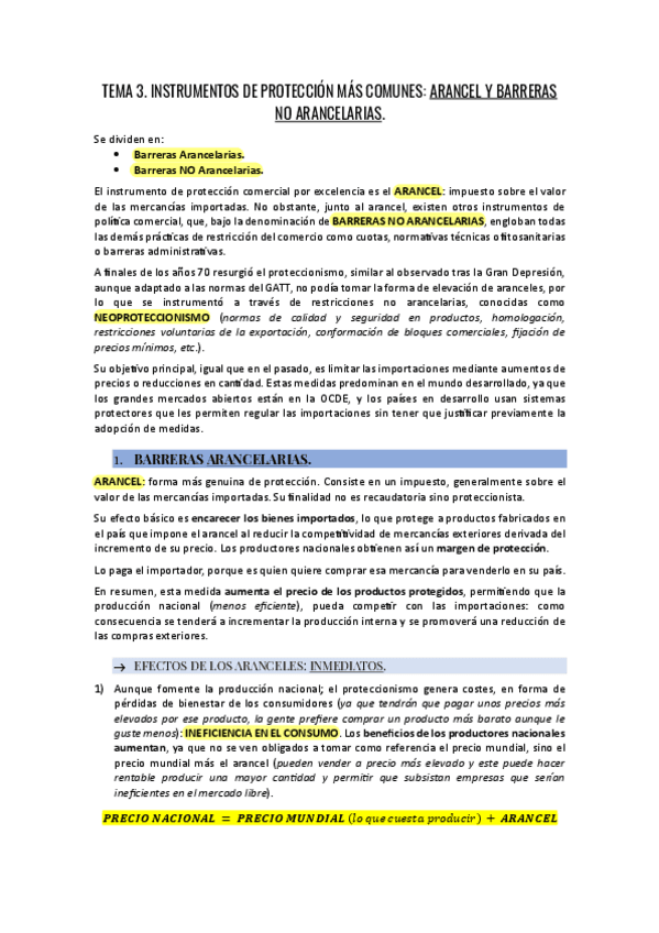 Tema Cex Teor A Ejercicios De Clase Tipo Test Pdf