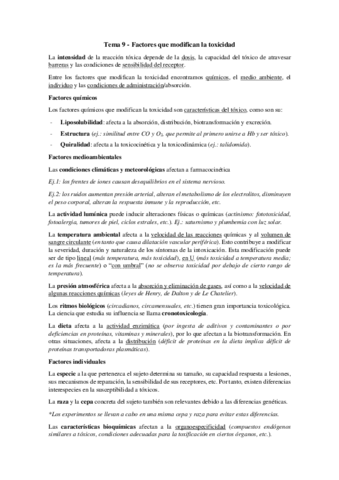 Tema 9 - Factores que modifican la toxicidad.pdf