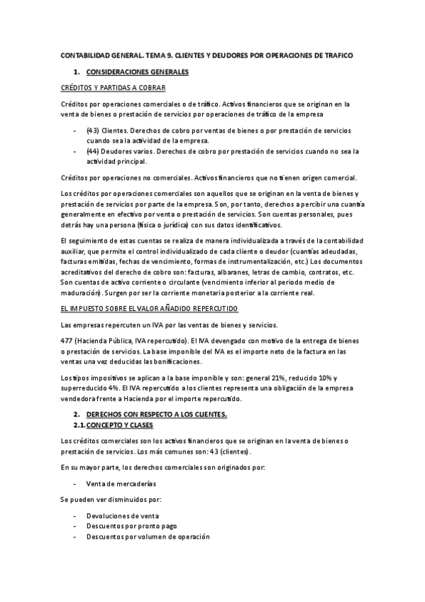 Resumen Tema 9 Contabilidad Pdf
