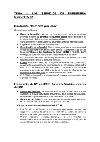 BLOQUE II tema 1LOS SERVICIOS DE ENFERMERÍA COMUNITARIA Tema 1.pdf