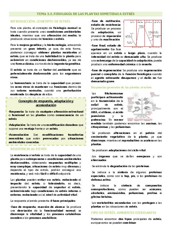 Tema 3.3 Fisiología vegetal, Fisiología de las plantas sometidas a estrés.pdf