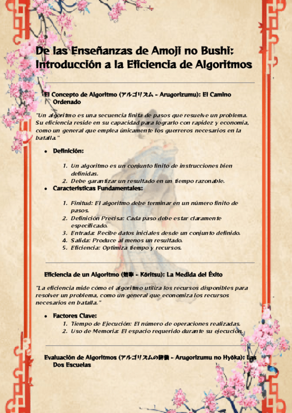 (ED T1) - Introducción a la Eficiencia de Algoritmos: Amoji no Bushi.pdf