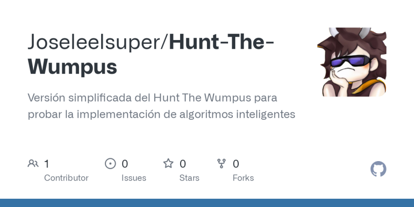 https://github.com/Joseleelsuper/Hunt-The-Wumpus