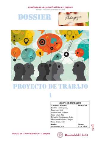 PEDAGOGIA - Dossier proyecto de trabajo 1.pdf