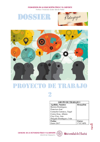 PEDAGOGIA 2 - Dossier proyecto de trabajo 2.pdf