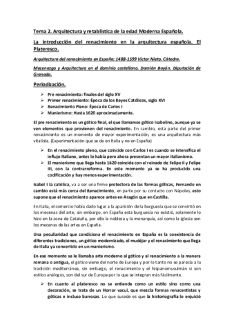 Tema 2. Arquitectura y retablística de la edad Moderna Española..pdf