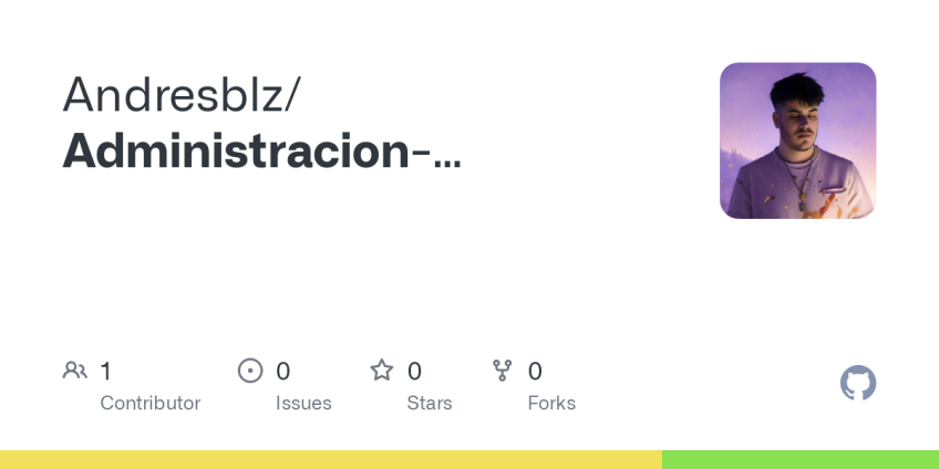 https://github.com/Andresblz/Administracion-Sistemas-USAL