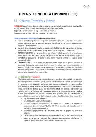 AME - TEMA 5 Conducta Operante (Psicologia UB 1r).pdf