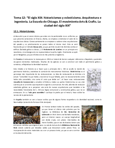 Bloque 3. Tema 12. Historicismos. Eclecticismo. Arts & Crafts.pdf