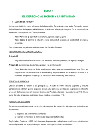 TEMA 4 - DERECHO AL HONOR Y A LA INTIMIDAD.pdf