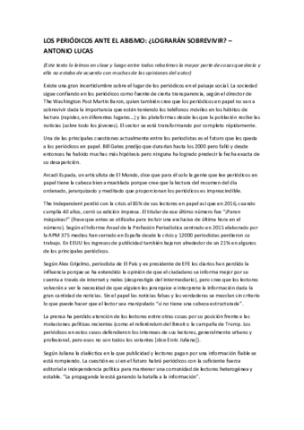 LOS PERIODICOS ANTE EL ABISMO¿LOGRARAN SOBREVIVIR¿ - ANTONIO LUCAS.pdf