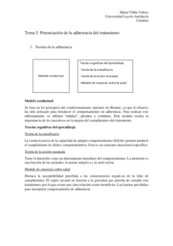 Tema 5. Potenciación de la adherencia del tratamiento. SALUD.pdf