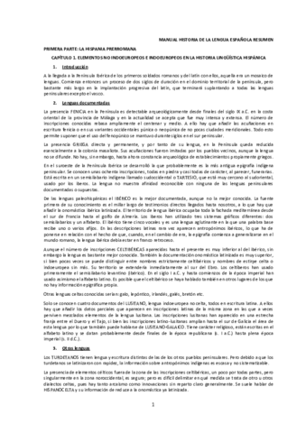 MANUAL HISTORIA DE LA LENGUA ESPAÑOLA RESUMEN.pdf