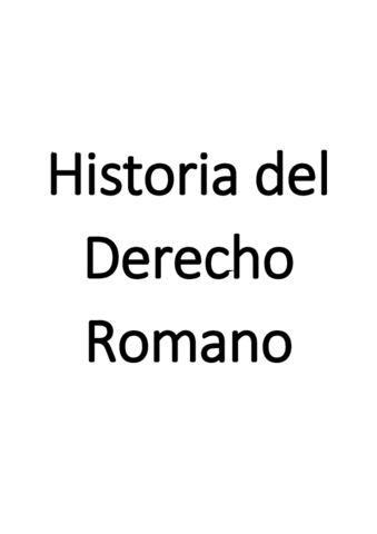 Derecho Romano - Apuntes.pdf