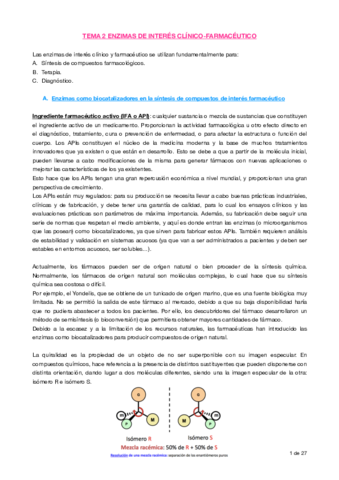 T2 Enzimas de interés clínico-farmacéutico.pdf